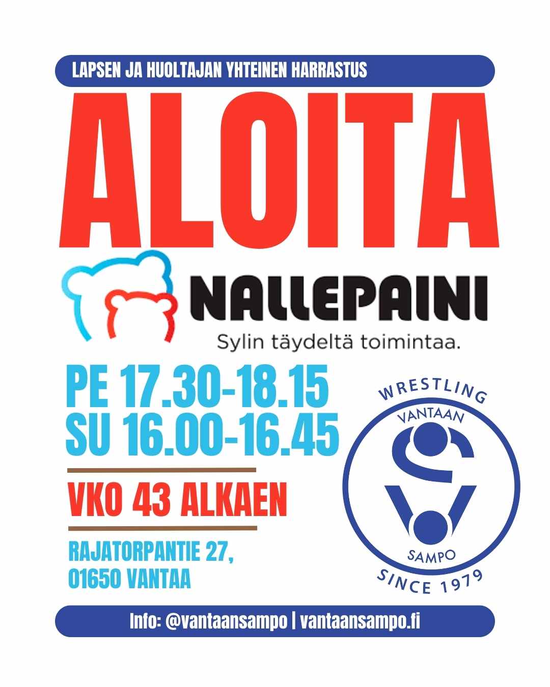 Nallepaini vantaa VaSa 2023