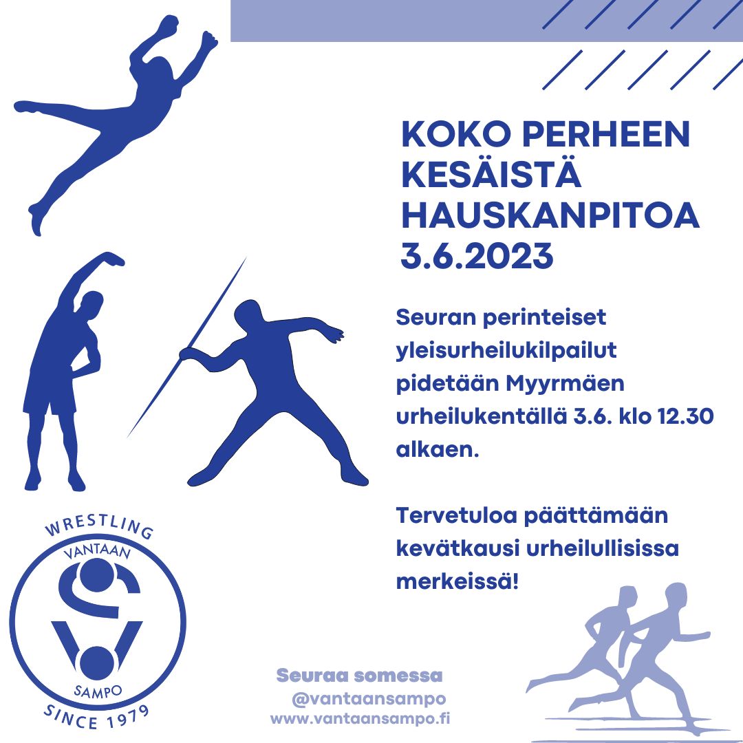KOKO PERHEEN KESAISTA HAUSKANPITOA 3.6.2023